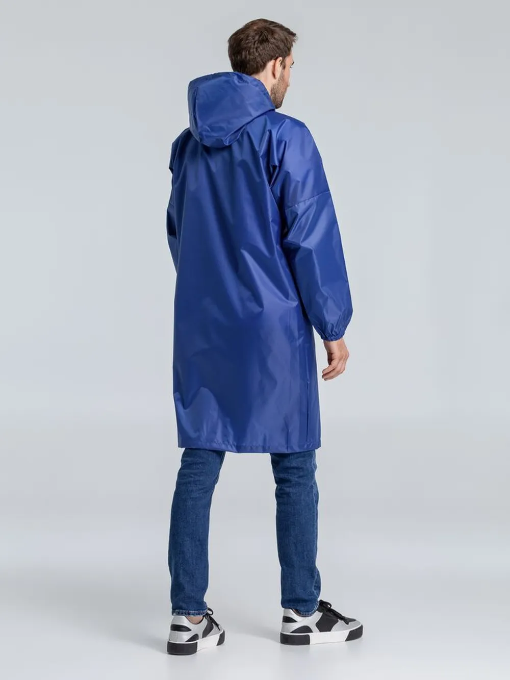 Дождевик унисекс Rainman Strong ярко-синий, размер S заказать онлайн с вашим дизайном на заказ в Москве и области