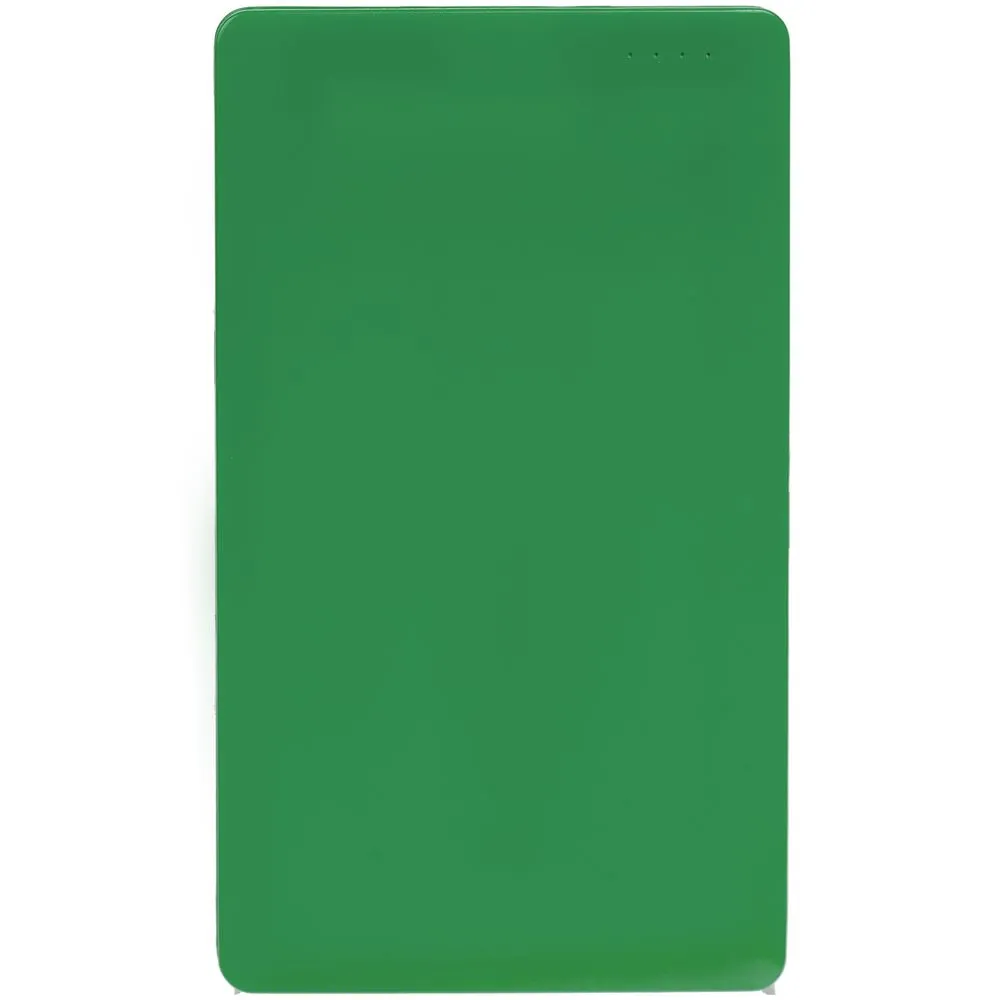 Внешний аккумулятор Easy Trick, 4000 мАч, зеленый заказать онлайн с вашим дизайном на заказ в Москве и области