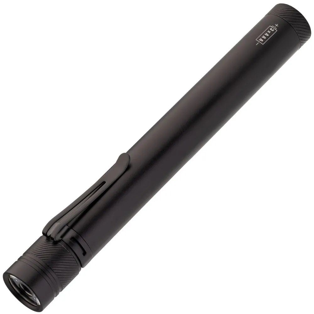 Фонарик-факел LightStream, большой, черный заказать онлайн с вашим дизайном на заказ в Москве и области