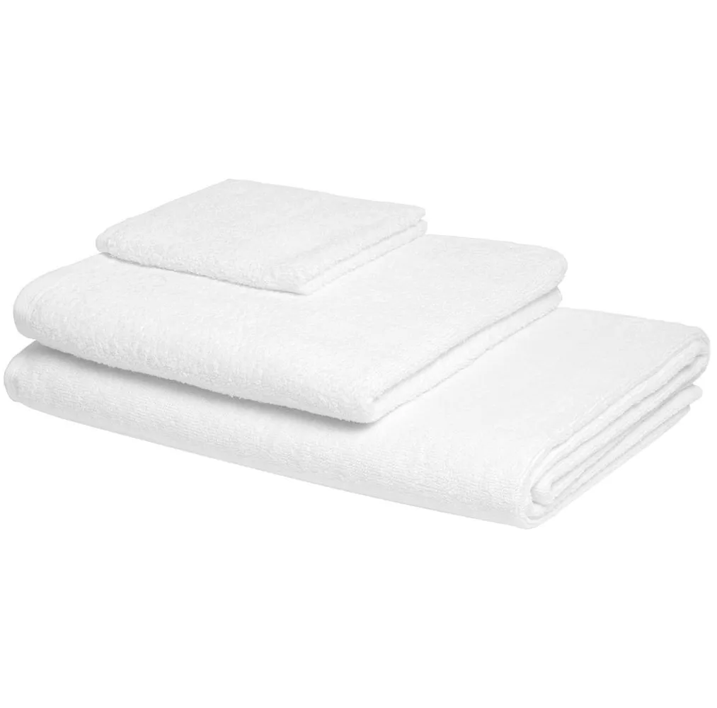 Полотенце отельное For Rooms, среднее, белое заказать онлайн с вашим дизайном на заказ в Москве и области