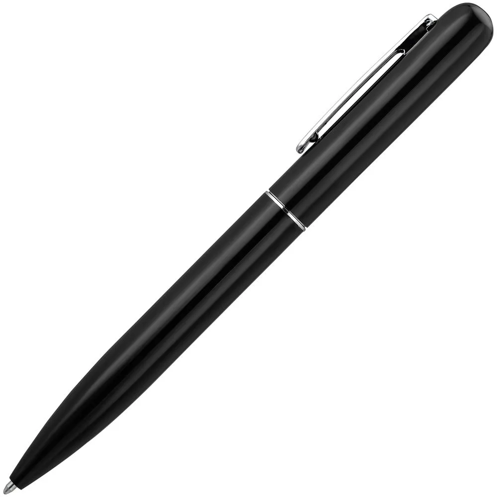 Ручка шариковая Scribo, черная заказать онлайн с вашим дизайном на заказ в Москве и области