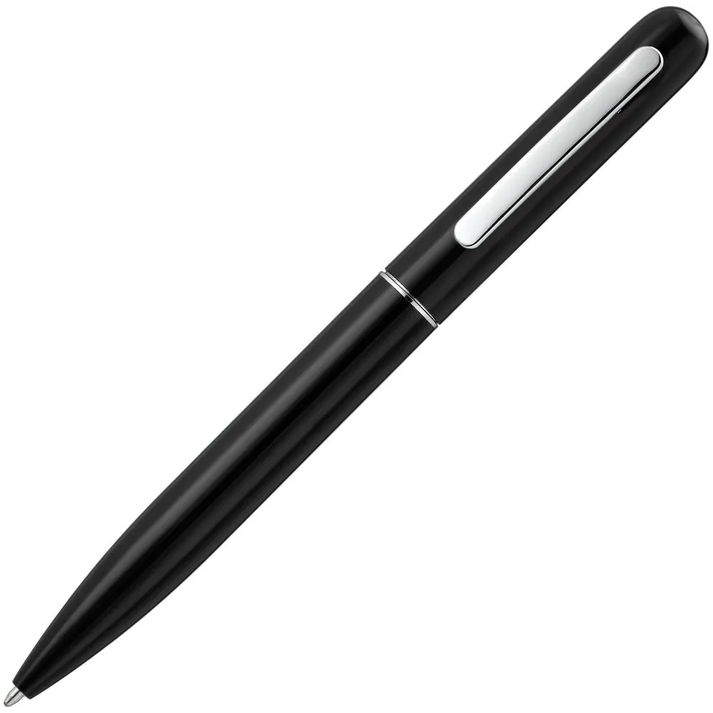 Ручка шариковая Scribo, черная заказать онлайн с вашим дизайном на заказ в Москве и области