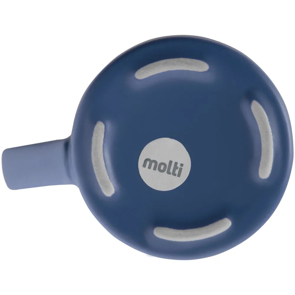 Кружка Modern Bell, матовая, синяя заказать онлайн с вашим дизайном на заказ в Москве и области