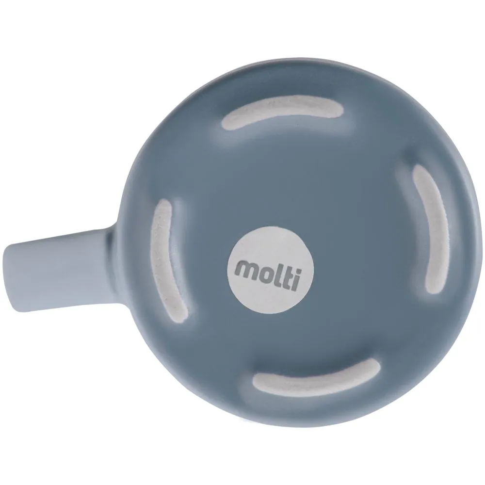 Кружка Modern Bell, матовая, серо-синяя заказать онлайн с вашим дизайном на заказ в Москве и области