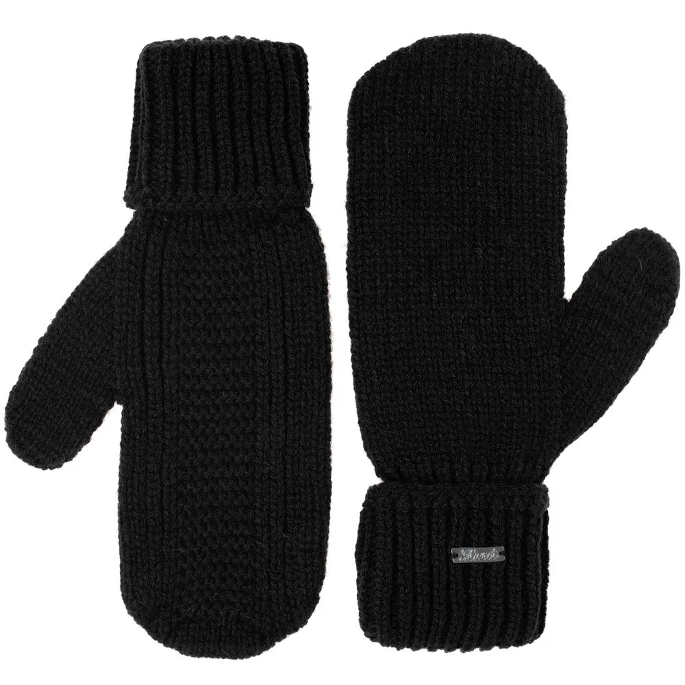 Варежки Brugge, черные, размер S/M заказать онлайн с вашим дизайном на заказ в Москве и области