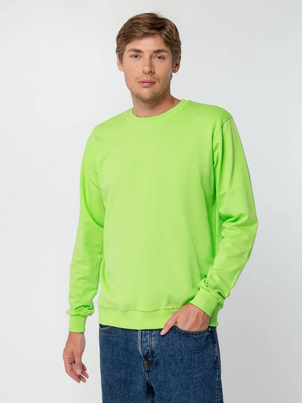 Толстовка Unit Toima, зеленое яблоко заказать онлайн с вашим дизайном на заказ в Москве и области