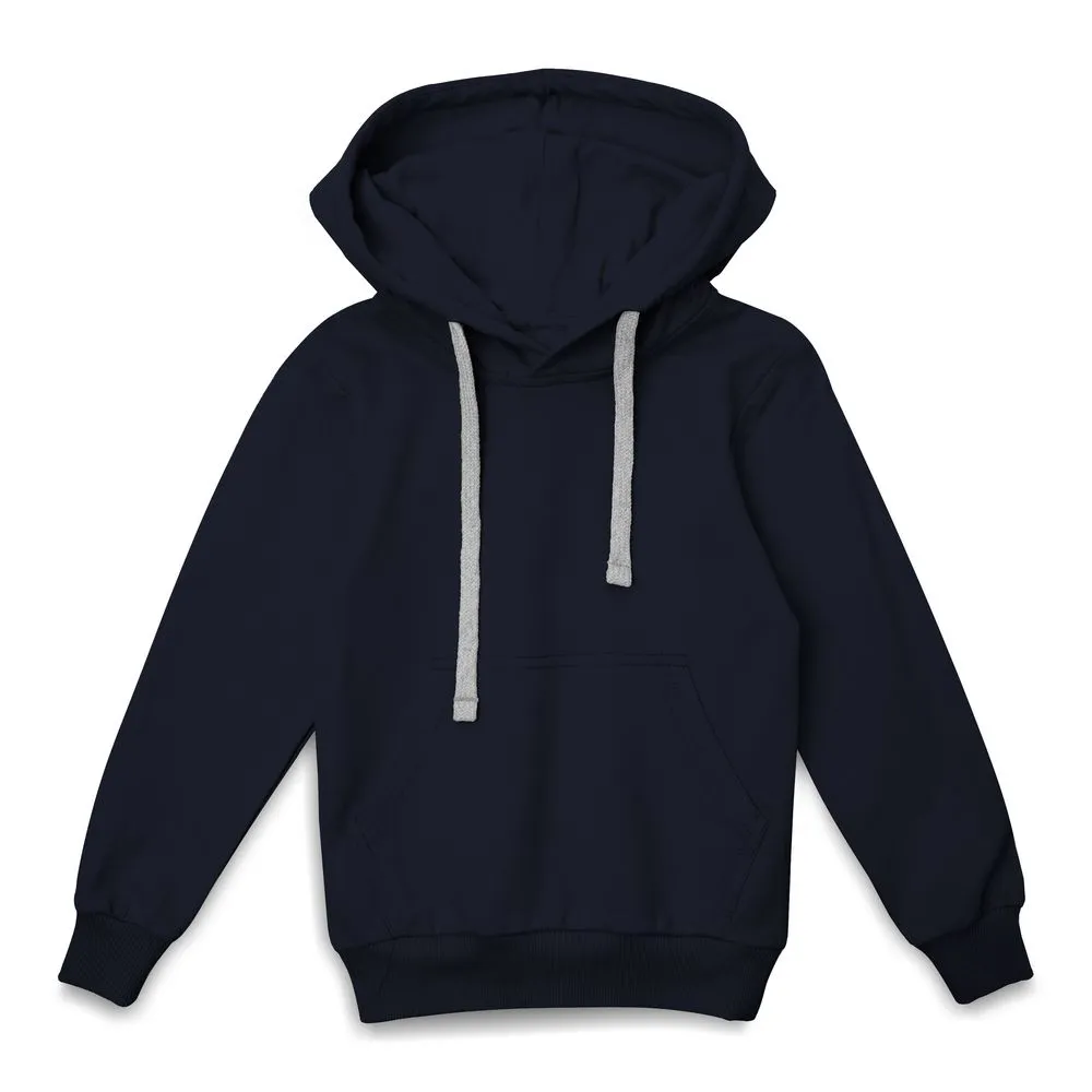 Толстовка с капюшоном детская Kirenga Kids, темно-синяя, 6 лет заказать онлайн с вашим дизайном на заказ в Москве и области