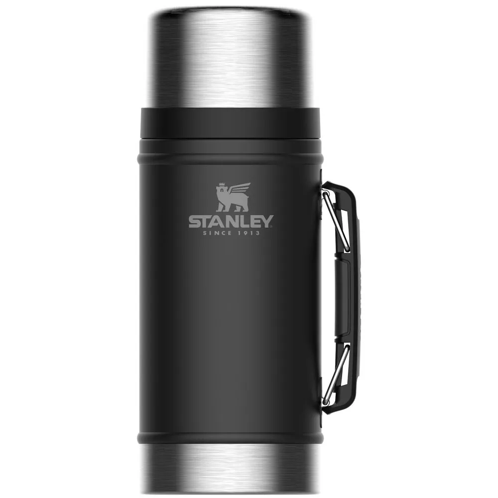 Термос для еды Stanley Classic 940, черный заказать онлайн с вашим дизайном на заказ в Москве и области