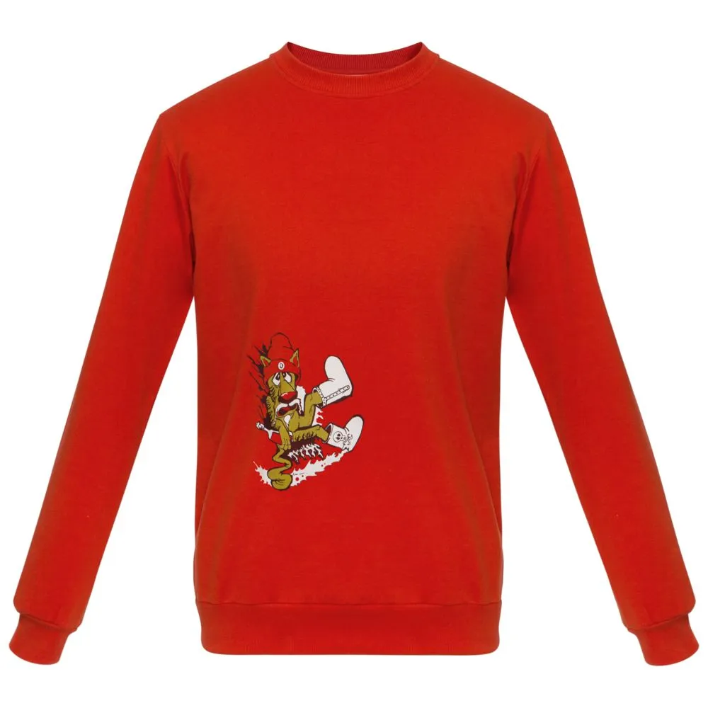 Толстовка «Ну, накати!», красная заказать онлайн с вашим дизайном на заказ в Москве и области