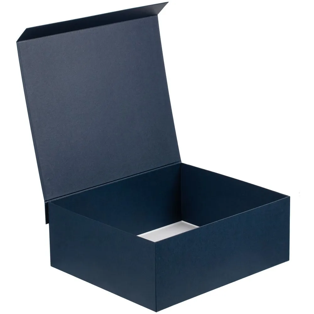 Коробка My Warm Box, темно-синяя заказать онлайн с вашим дизайном на заказ в Москве и области