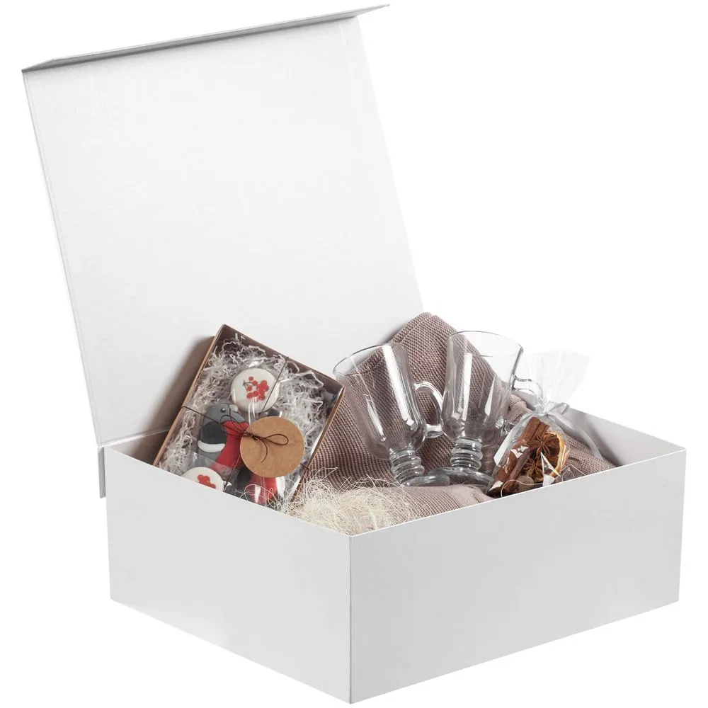 Коробка My Warm Box, белая заказать онлайн с вашим дизайном на заказ в Москве и области