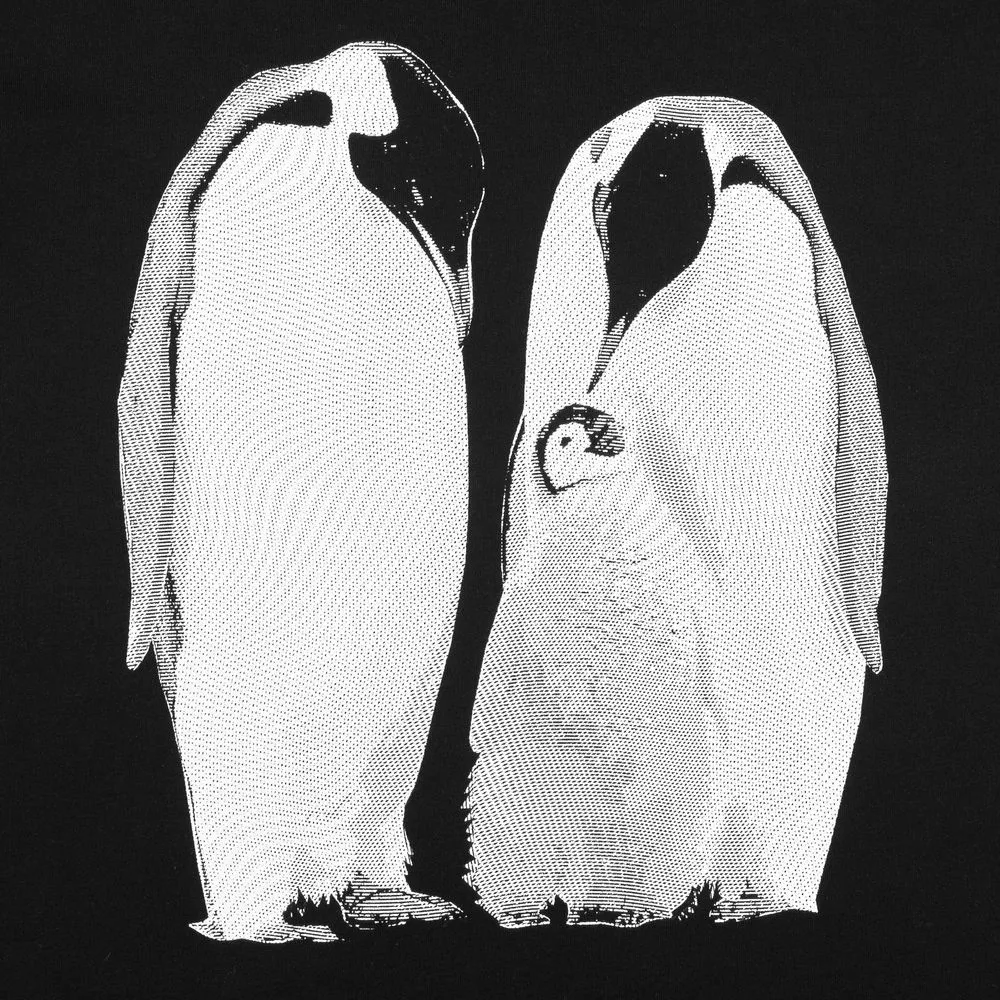 Футболка женская Like a Penguin, черная, размер M заказать онлайн с вашим дизайном на заказ в Москве и области