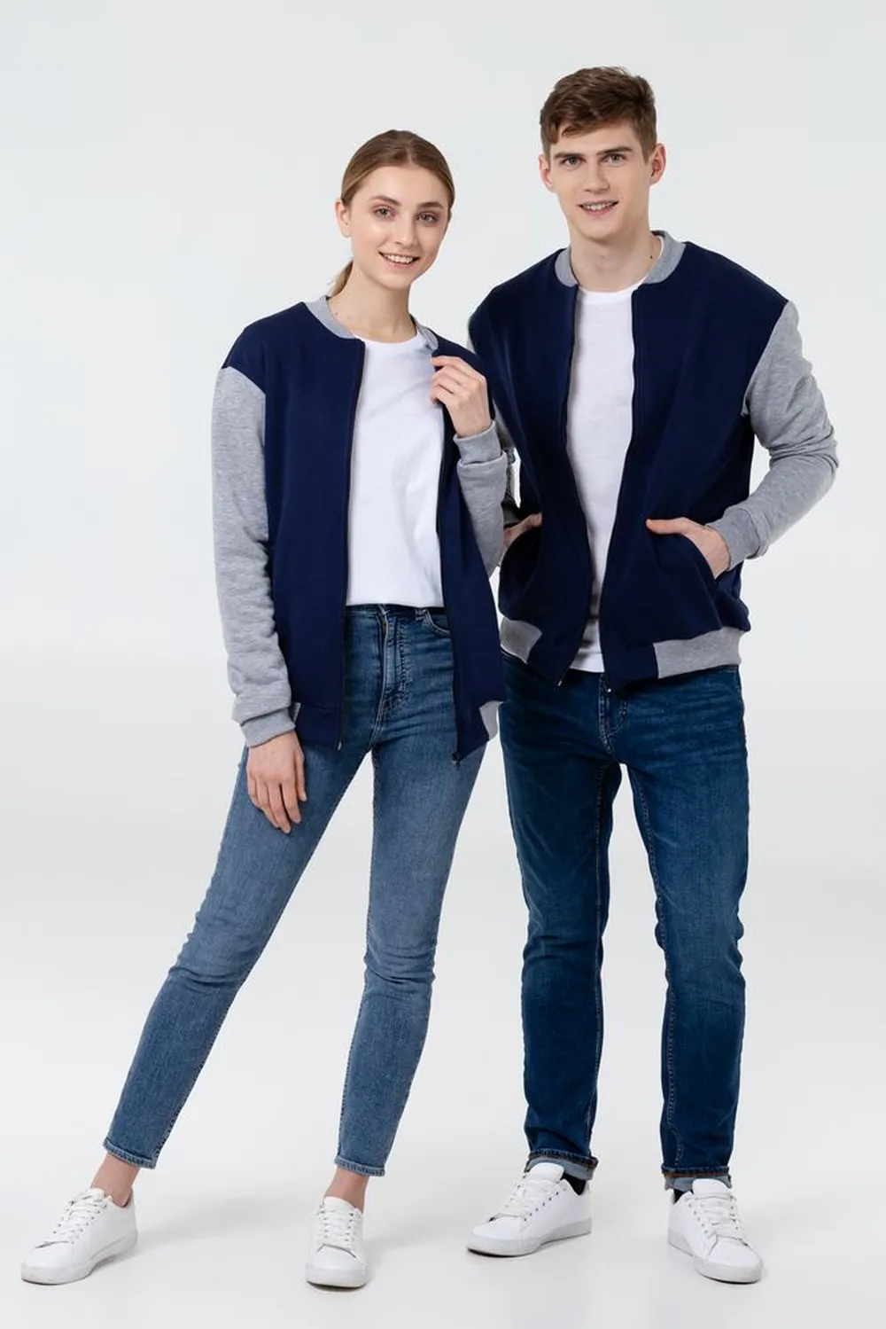 Бомбер College бордовый, размер XS заказать онлайн с вашим дизайном на заказ в Москве и области