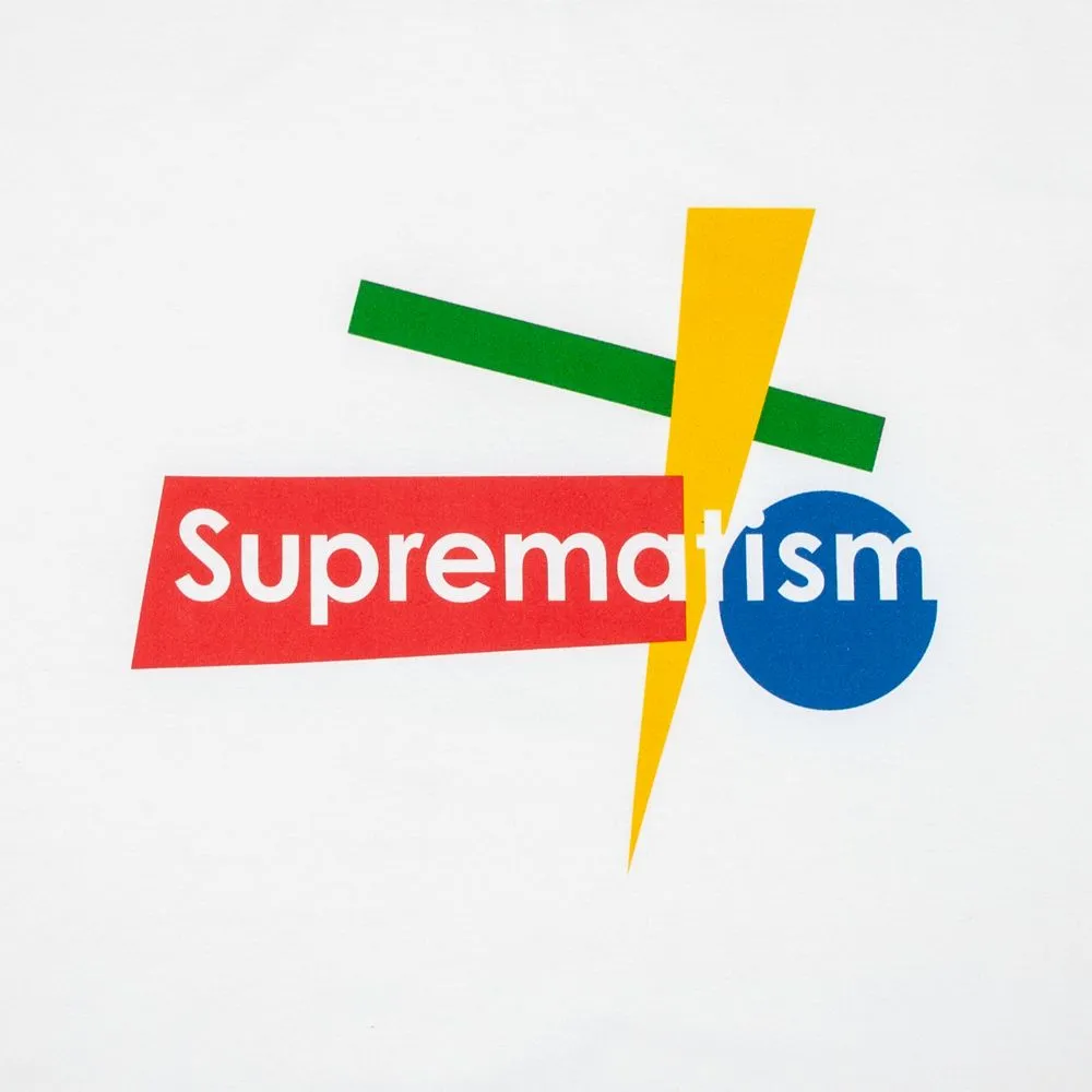 Футболка Suprematism, белая, размер XL заказать онлайн с вашим дизайном на заказ в Москве и области