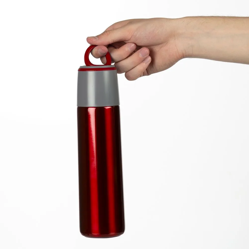 Термос Heater, красный заказать онлайн с вашим дизайном на заказ в Москве и области