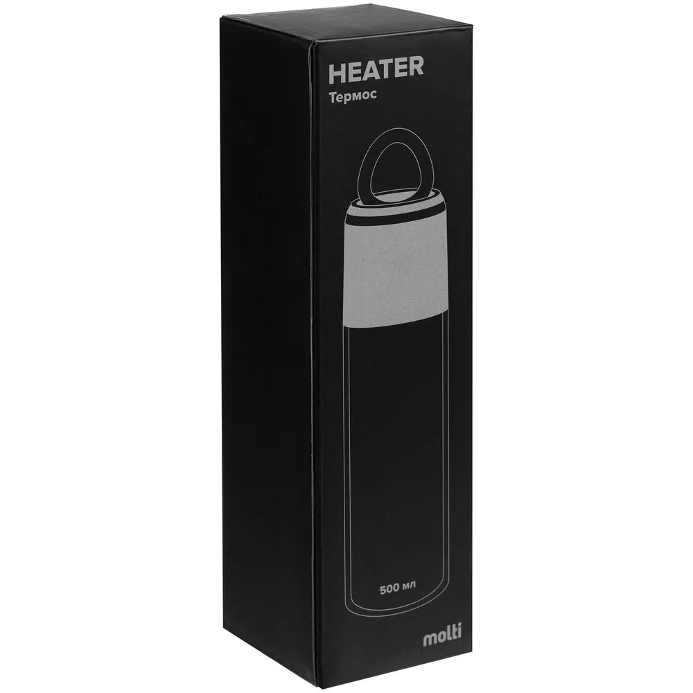 Термос Heater, красный заказать онлайн с вашим дизайном на заказ в Москве и области