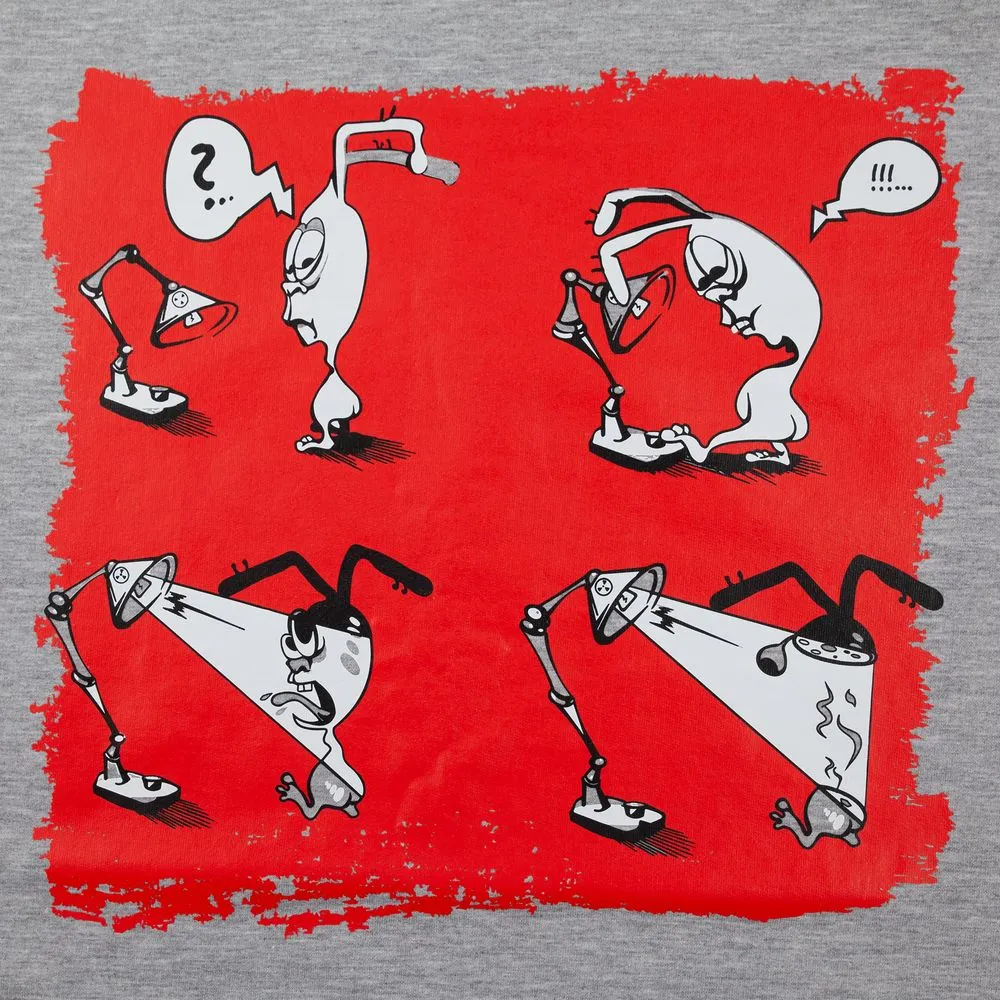 Толстовка «Ногиотушей», серый меланж, размер L заказать онлайн с вашим дизайном на заказ в Москве и области