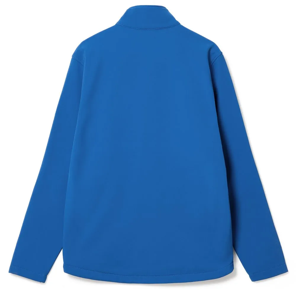 Куртка софтшелл мужская Race Men ярко-синяя (royal), размер M заказать онлайн с вашим дизайном на заказ в Москве и области