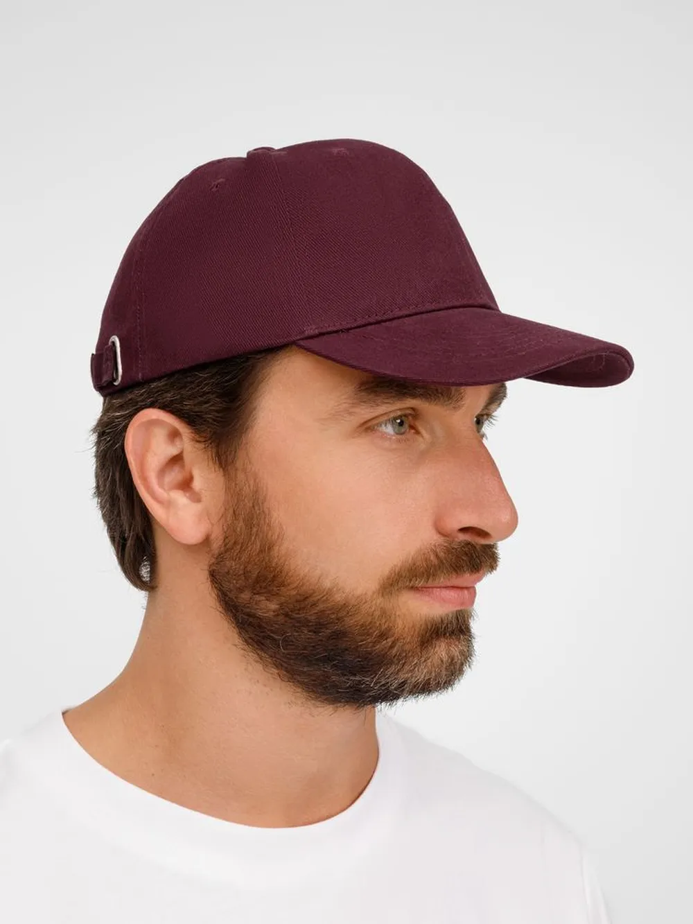 Бейсболка Buffalo, бордовая заказать онлайн с вашим дизайном на заказ в Москве и области