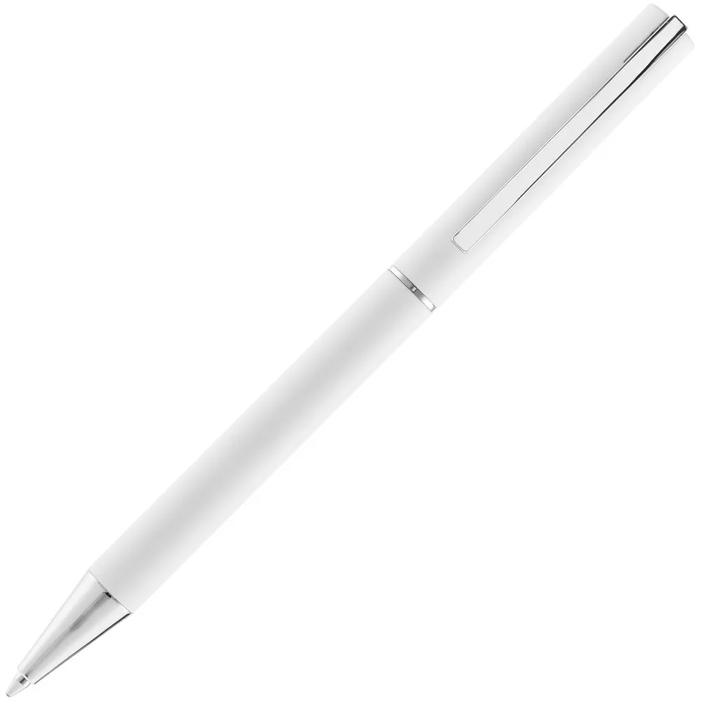 Ручка шариковая Blade Soft Touch, белая заказать онлайн с вашим дизайном на заказ в Москве и области