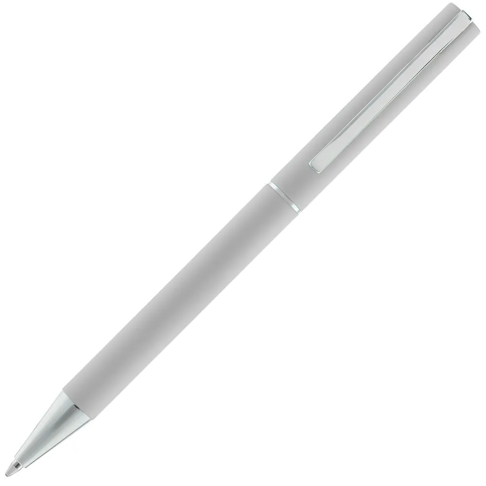 Ручка шариковая Blade Soft Touch, серая заказать онлайн с вашим дизайном на заказ в Москве и области