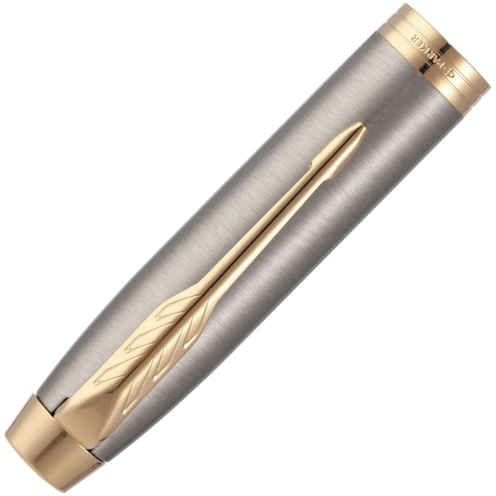 Роллер Parker IM Core T321 Brushed Metal GT F заказать онлайн с вашим дизайном на заказ в Москве и области