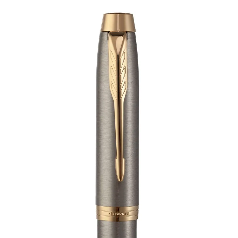 Роллер Parker IM Core T321 Brushed Metal GT F заказать онлайн с вашим дизайном на заказ в Москве и области