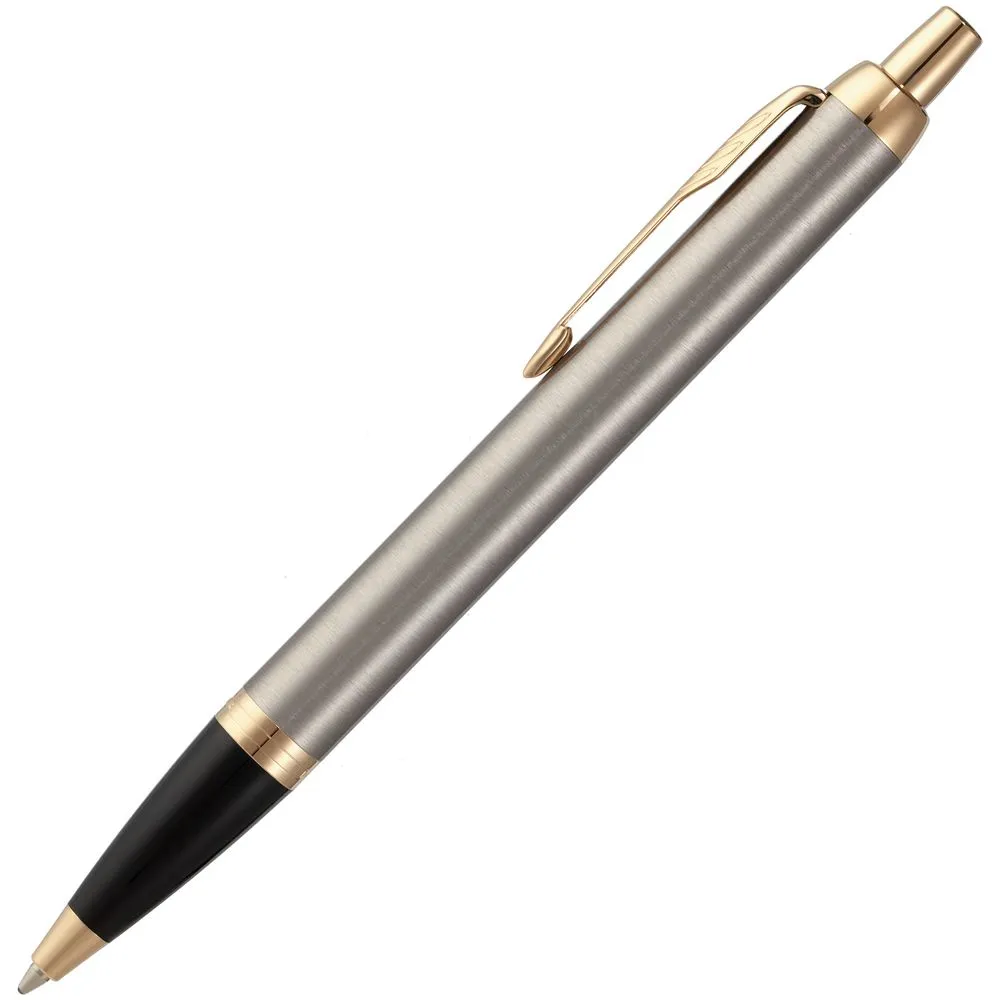 Ручка шариковая Parker IM Core K321 Brushed Metal GT M заказать онлайн с вашим дизайном на заказ в Москве и области