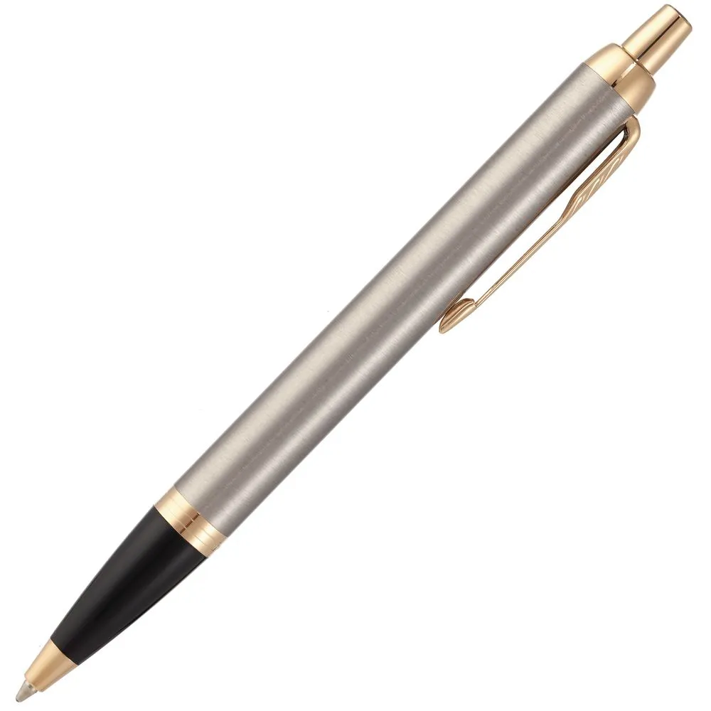 Ручка шариковая Parker IM Core K321 Brushed Metal GT M заказать онлайн с вашим дизайном на заказ в Москве и области