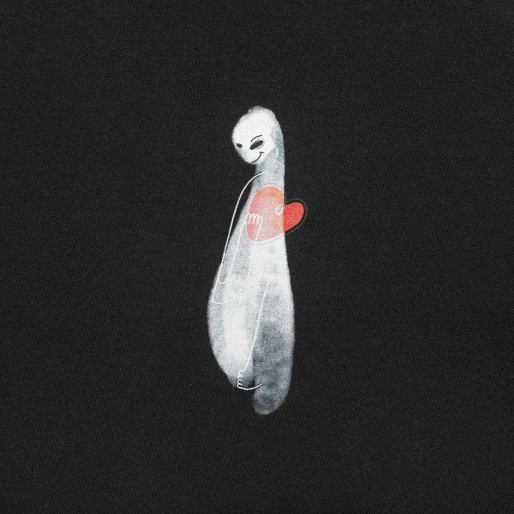 Футболка мужская Ghost of Love, черная заказать онлайн с вашим дизайном на заказ в Москве и области