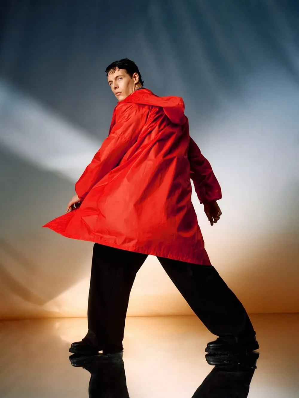 Дождевик унисекс Rainman красный, размер M заказать онлайн с вашим дизайном на заказ в Москве и области