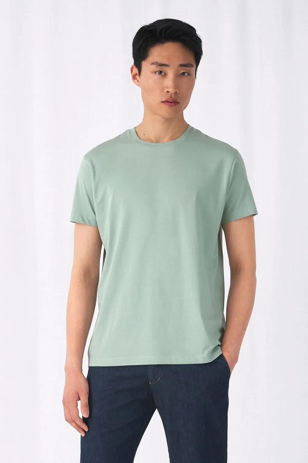 Футболка унисекс E150 Inspire (Organic) ярко-синяя, размер S заказать онлайн с вашим дизайном на заказ в Москве и области