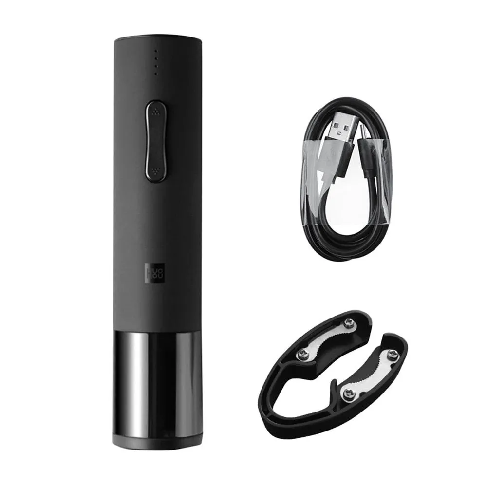 Электрический штопор HuoHou Electric Wine Bottle Opener, черный заказать онлайн с вашим дизайном на заказ в Москве и области