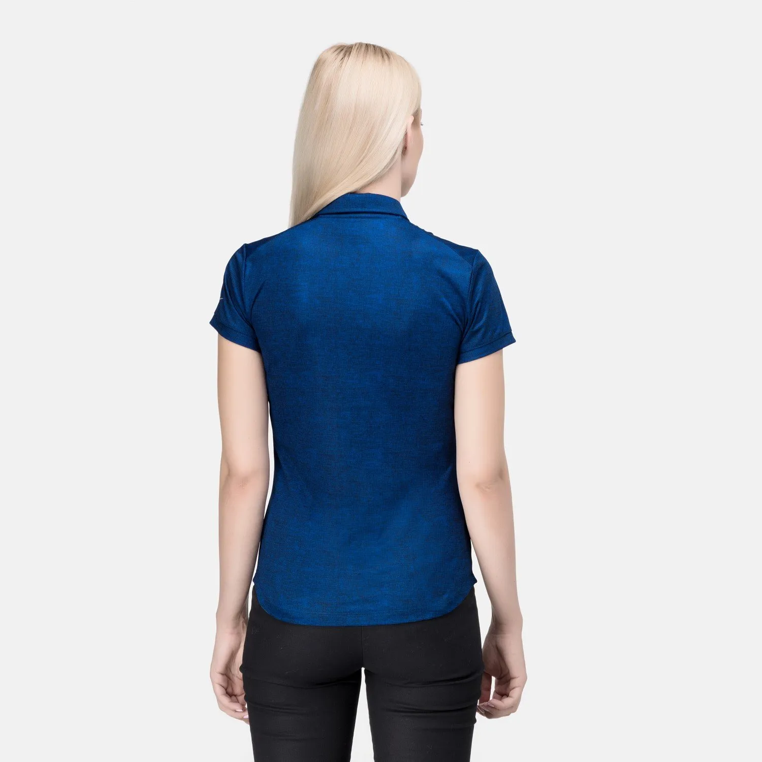 Поло для женщин Dri-FIT® Crosshatch заказать онлайн с вашим дизайном на заказ в Москве и области