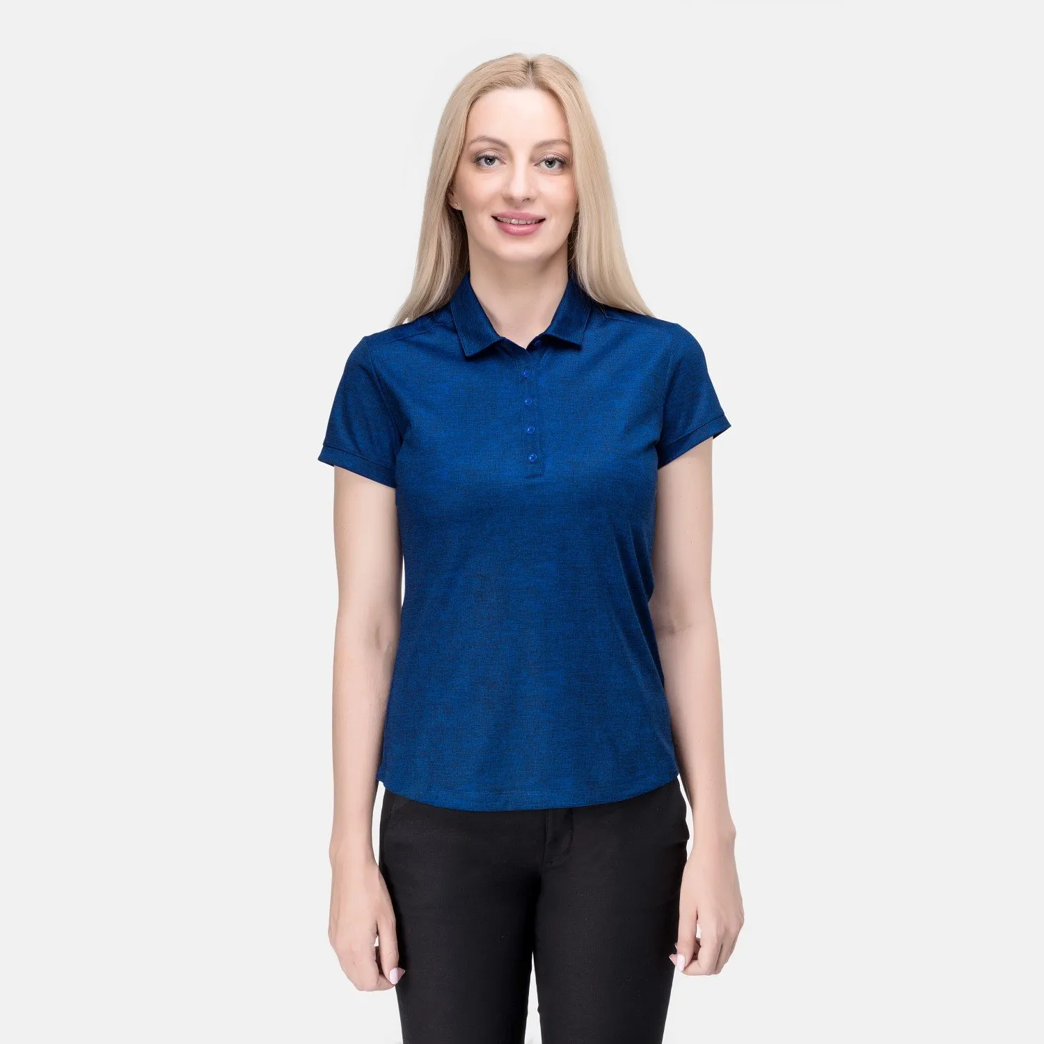 Поло для женщин Dri-FIT® Crosshatch заказать онлайн с вашим дизайном на заказ в Москве и области