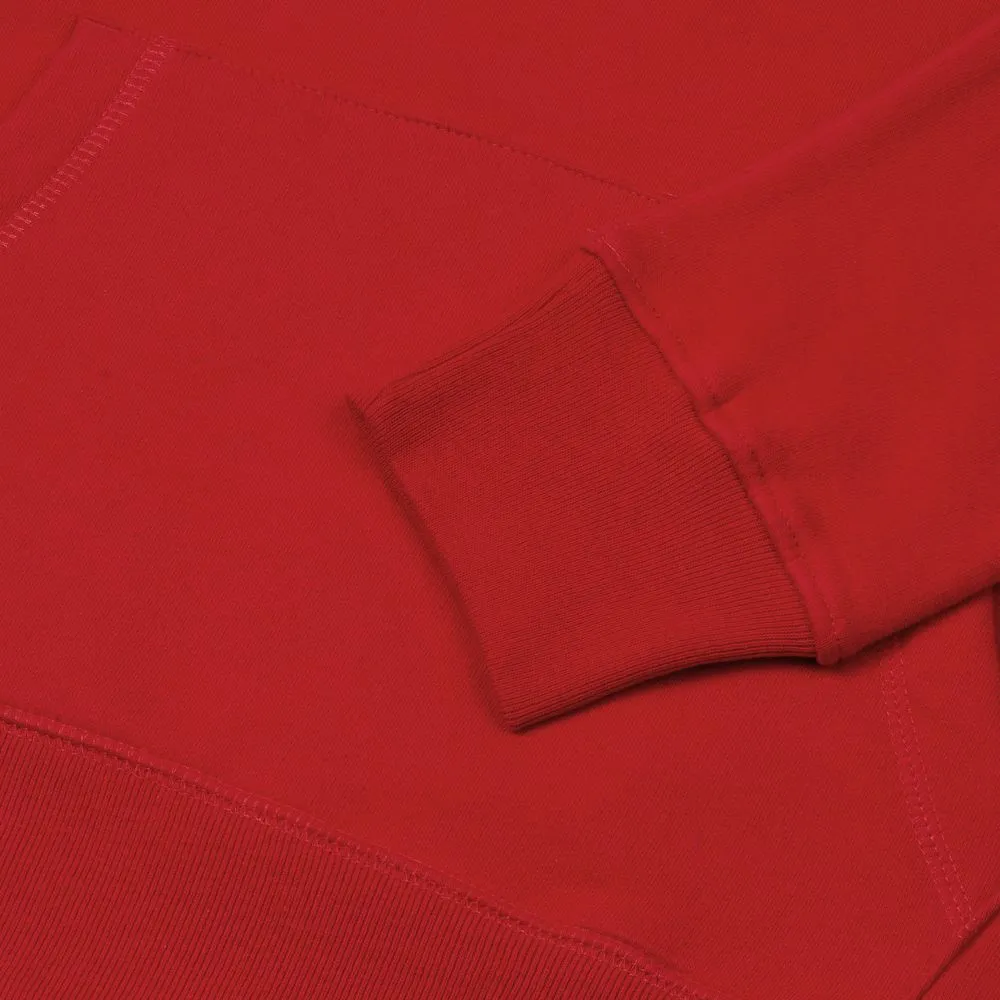 Толстовка с капюшоном унисекс Hoodie, красная, размер S заказать онлайн с вашим дизайном на заказ в Москве и области