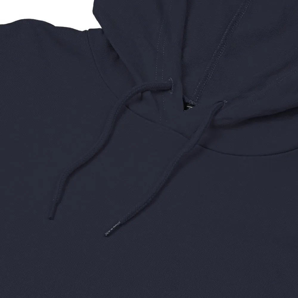 Толстовка с капюшоном унисекс Hoodie, темно-синяя, размер S заказать онлайн с вашим дизайном на заказ в Москве и области
