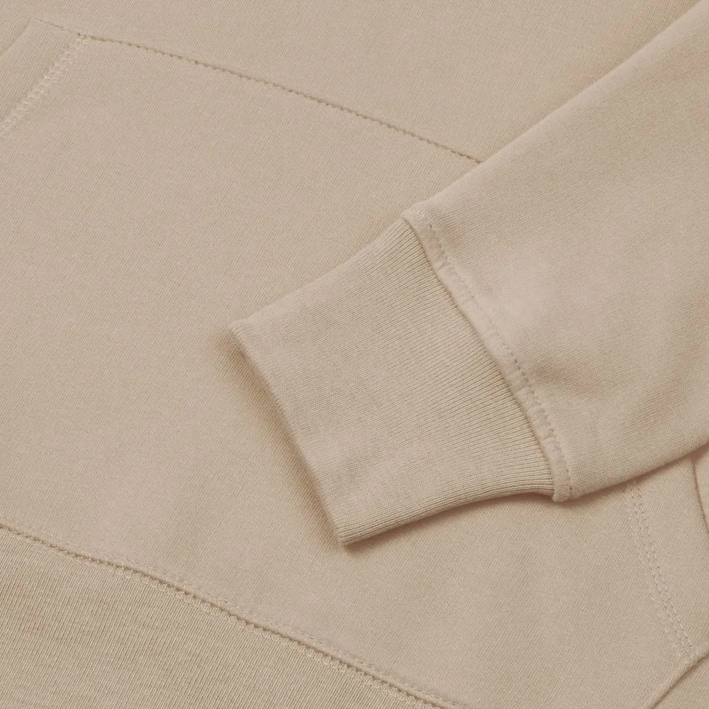 Толстовка с капюшоном унисекс Hoodie, бежевая заказать онлайн с вашим дизайном на заказ в Москве и области