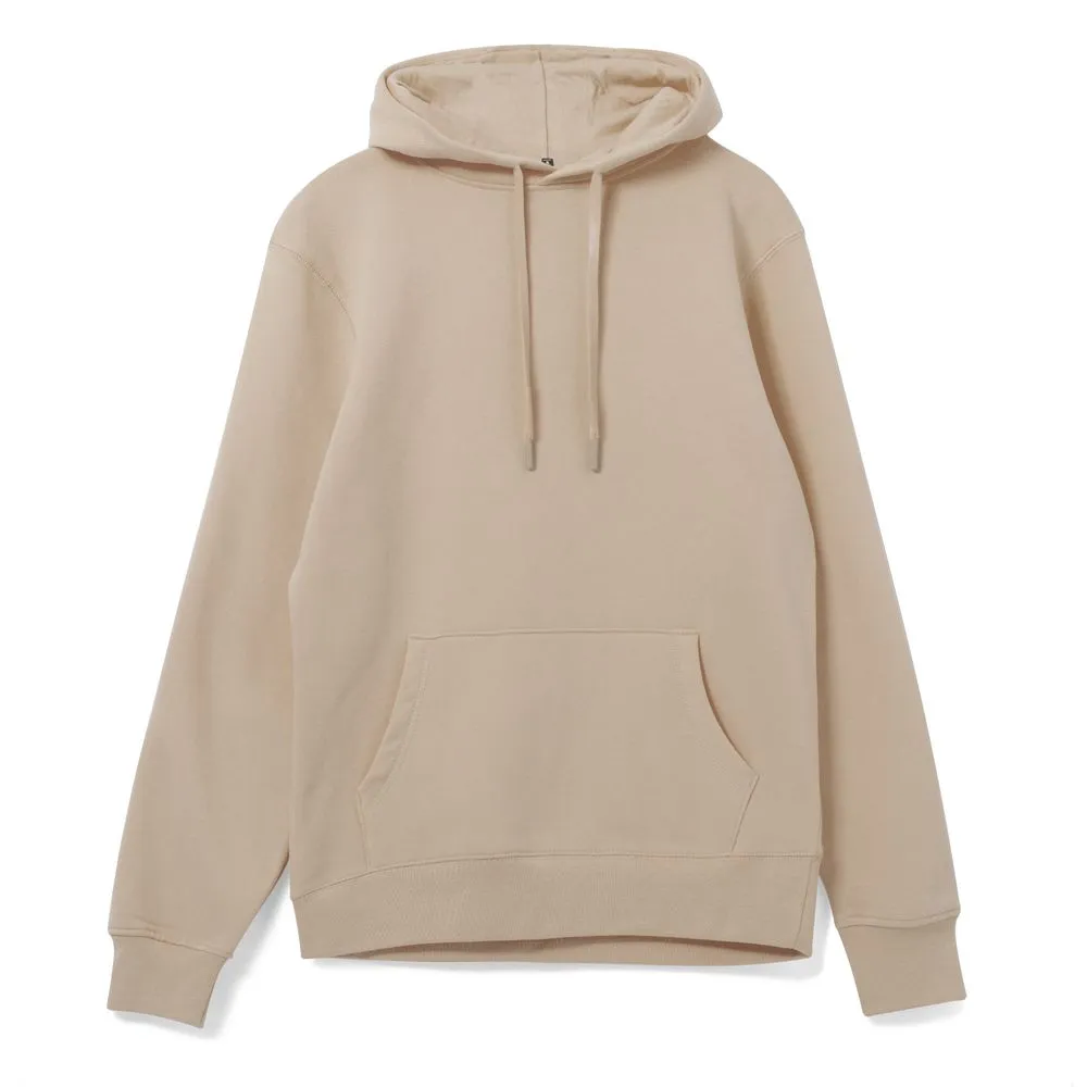 Толстовка с капюшоном унисекс Hoodie, бежевая заказать онлайн с вашим дизайном на заказ в Москве и области