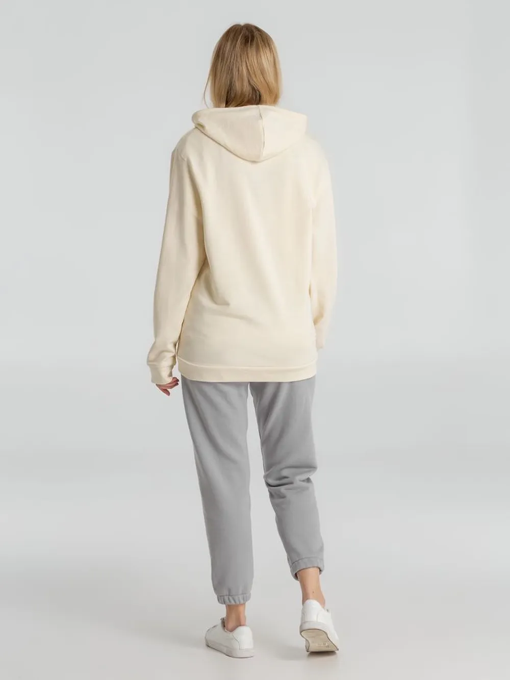 Толстовка с капюшоном унисекс Hoodie, светло-желтая, размер XS заказать онлайн с вашим дизайном на заказ в Москве и области