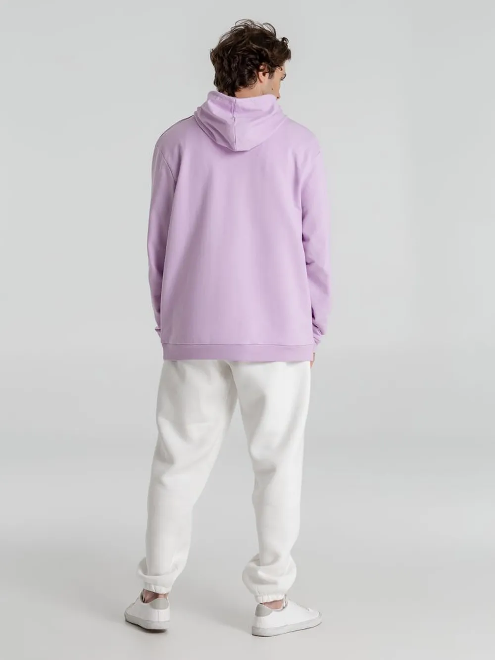 Толстовка с капюшоном унисекс Hoodie, сиреневая, размер XXL заказать онлайн с вашим дизайном на заказ в Москве и области