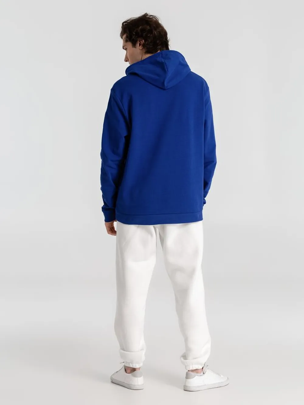 Толстовка с капюшоном унисекс Hoodie, ярко-синяя, размер XS заказать онлайн с вашим дизайном на заказ в Москве и области