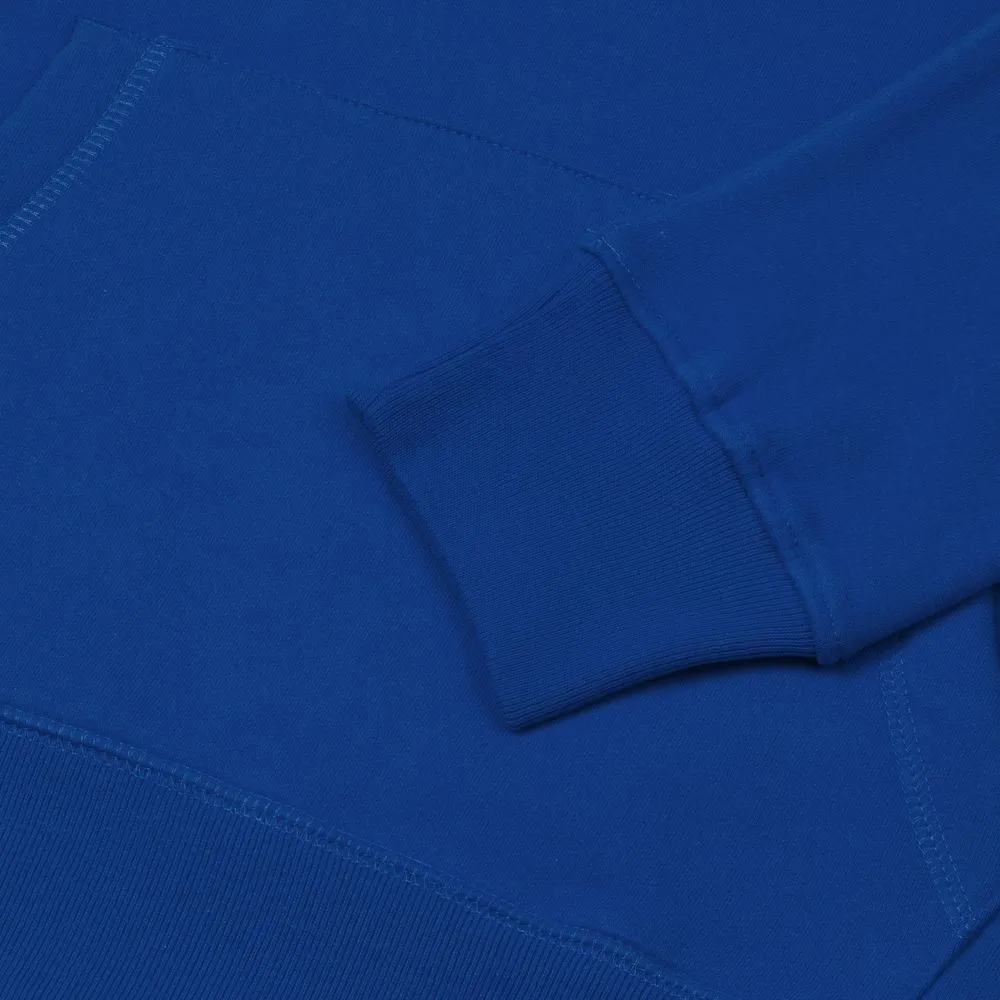 Толстовка с капюшоном унисекс Hoodie, ярко-синяя, размер XS заказать онлайн с вашим дизайном на заказ в Москве и области