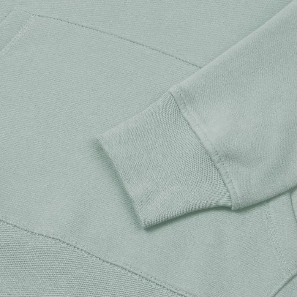 Толстовка с капюшоном унисекс Hoodie, серо-зеленая заказать онлайн с вашим дизайном на заказ в Москве и области