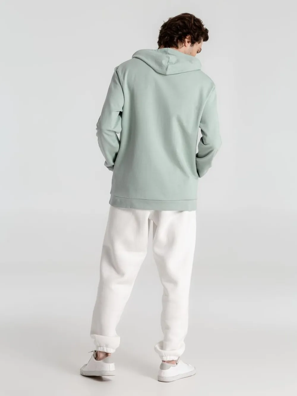 Толстовка с капюшоном унисекс Hoodie, серо-зеленая заказать онлайн с вашим дизайном на заказ в Москве и области