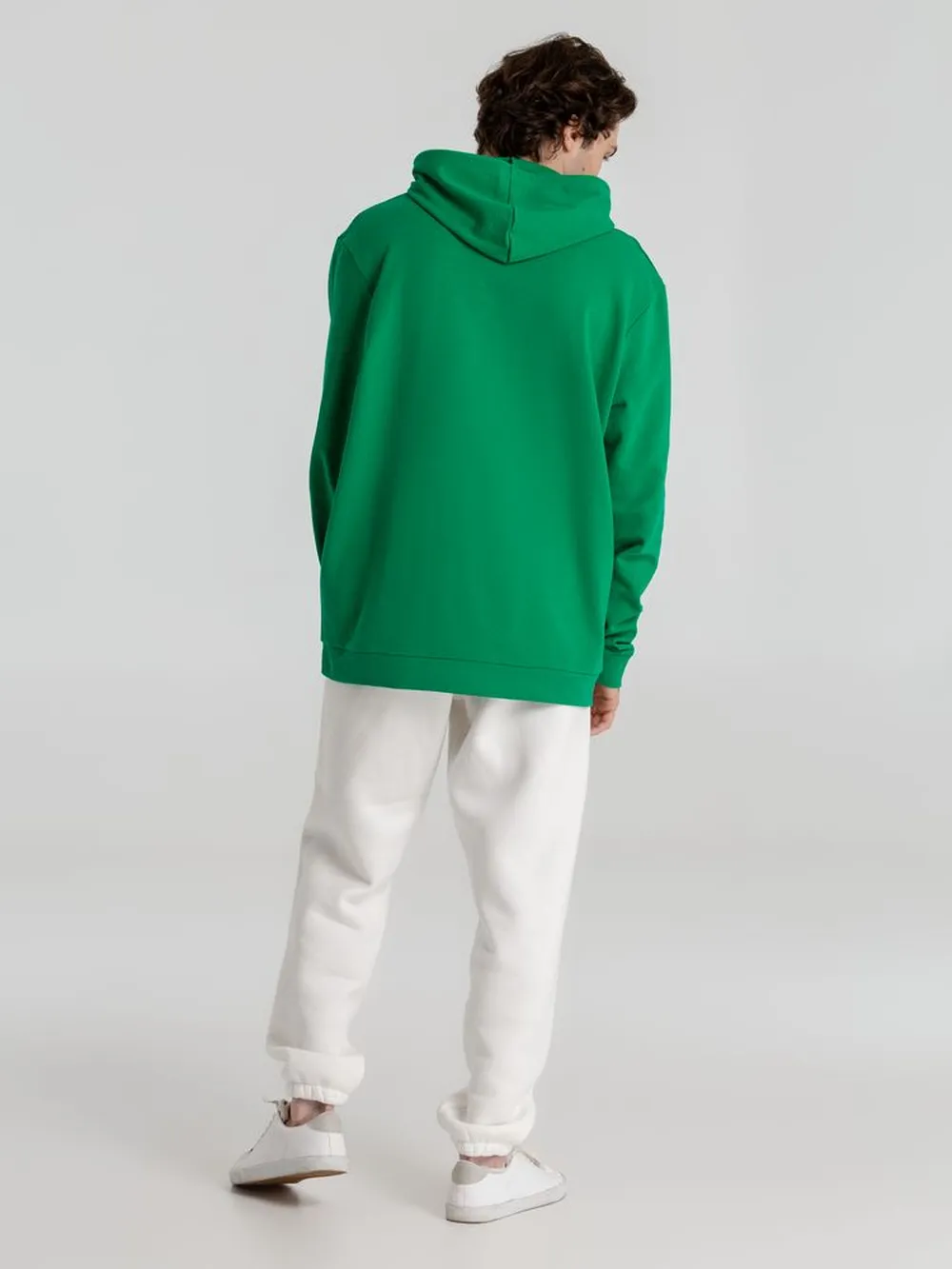 Толстовка с капюшоном унисекс Hoodie, зеленая заказать онлайн с вашим дизайном на заказ в Москве и области