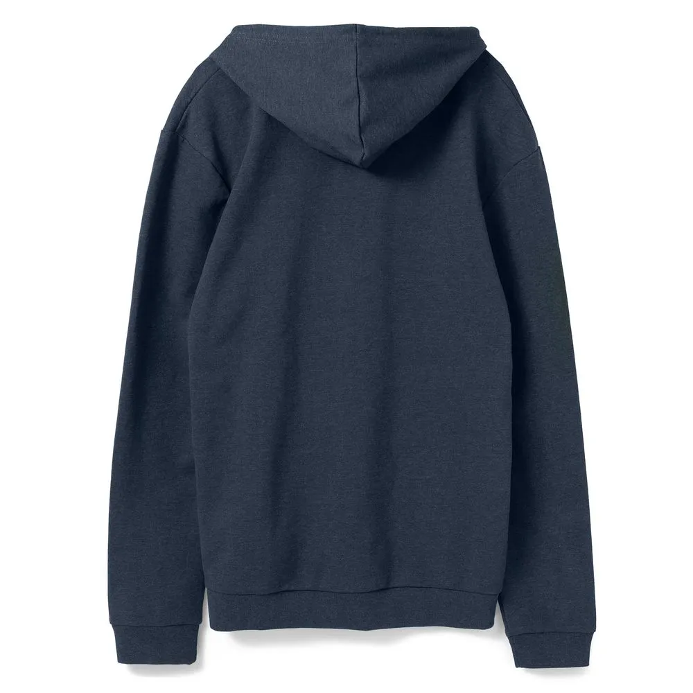Толстовка с капюшоном унисекс Hoodie, синий меланж, размер 3XL заказать онлайн с вашим дизайном на заказ в Москве и области