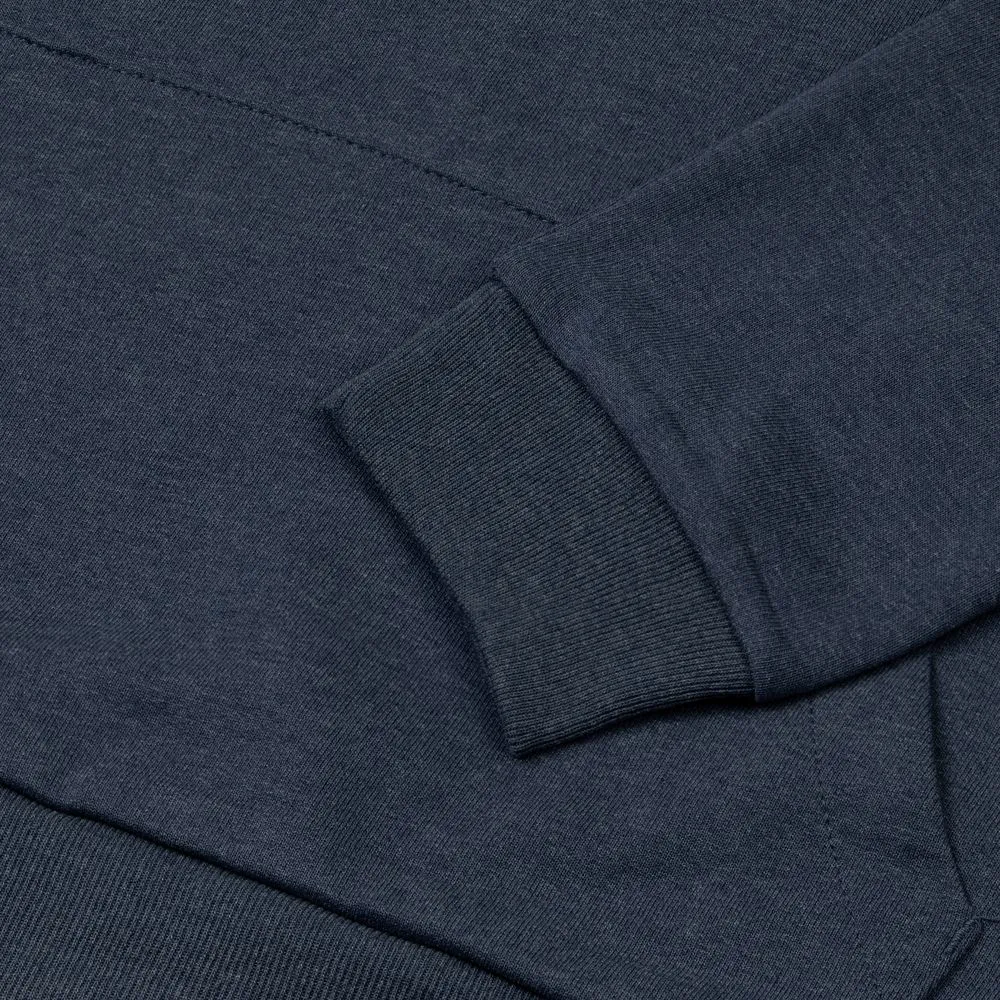 Толстовка с капюшоном унисекс Hoodie, синий меланж, размер 3XL заказать онлайн с вашим дизайном на заказ в Москве и области