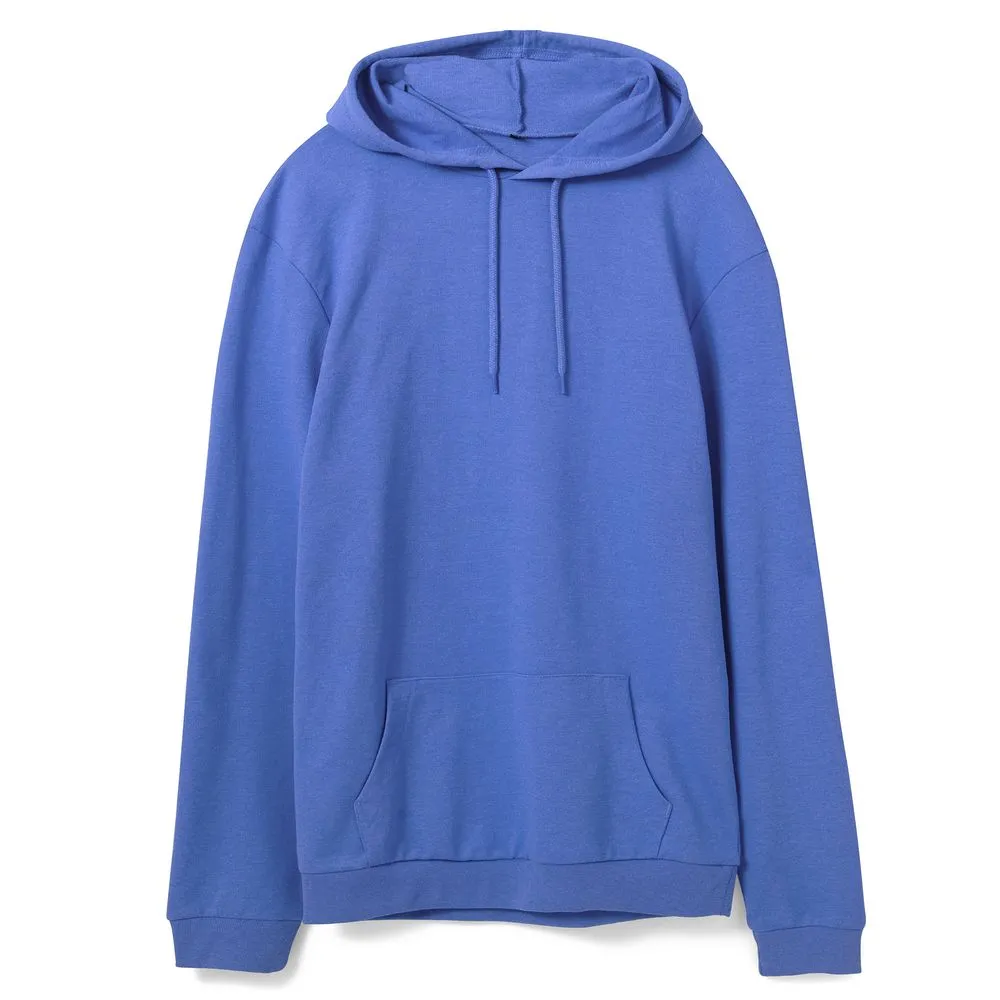 Толстовка с капюшоном унисекс Hoodie, ярко-синий меланж, размер XS заказать онлайн с вашим дизайном на заказ в Москве и области