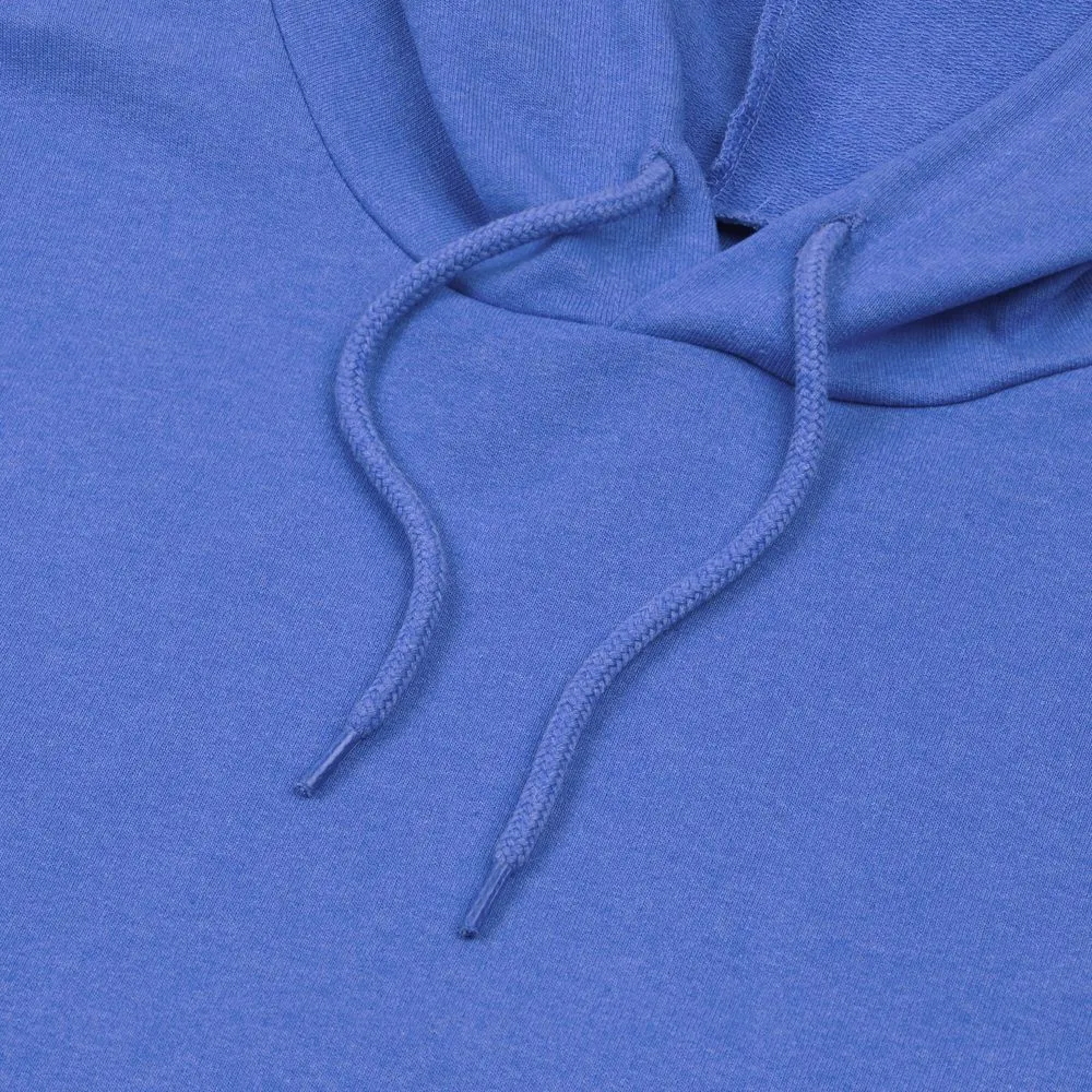 Толстовка с капюшоном унисекс Hoodie, ярко-синий меланж, размер XS заказать онлайн с вашим дизайном на заказ в Москве и области